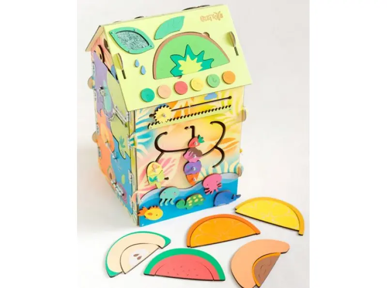 Wooden activity tree kmart top